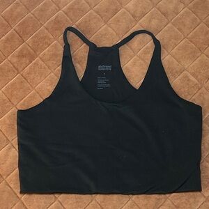 Girlfriend Collective Black FLOAT Cleo Sports Bra Medium